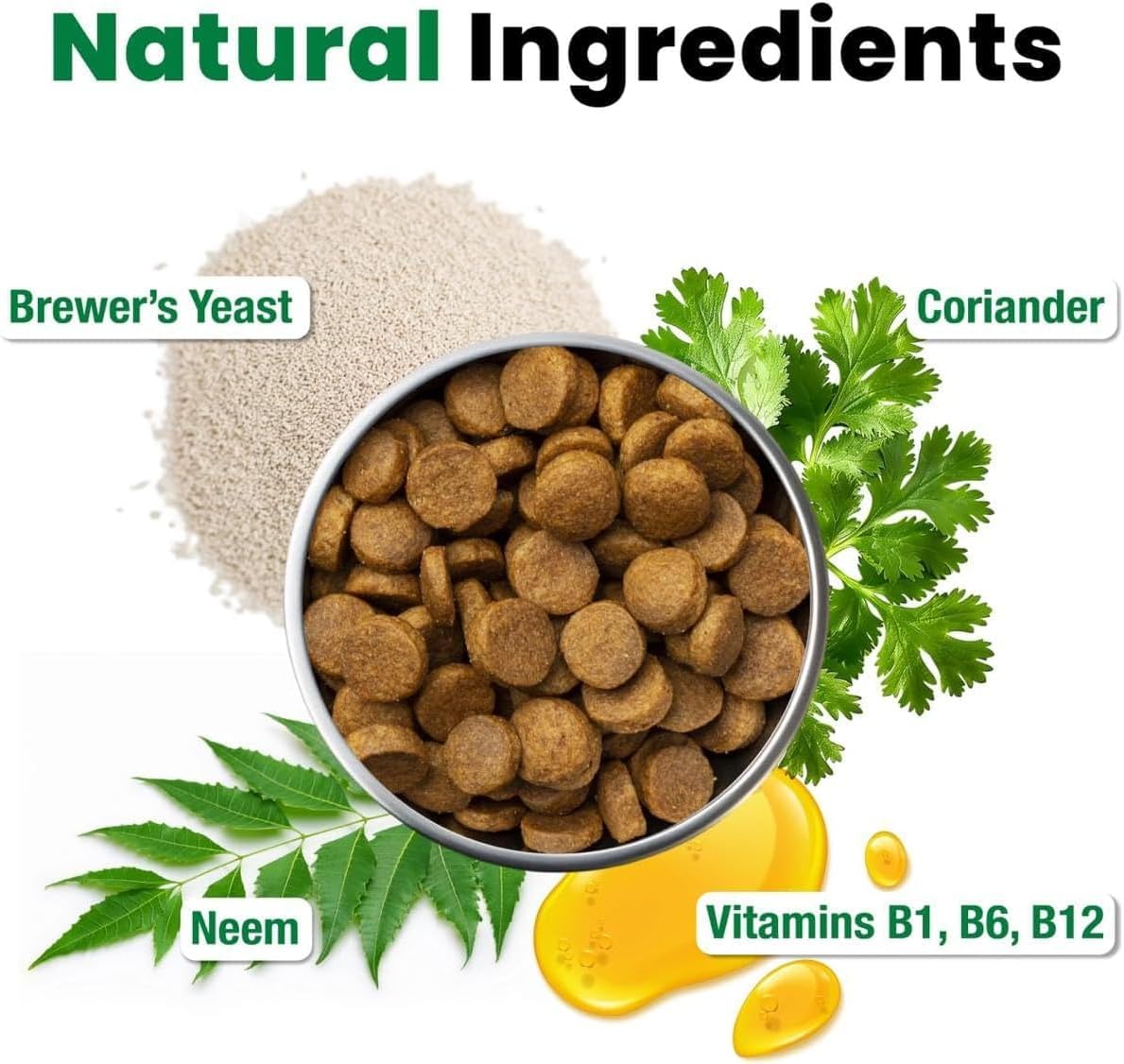 Flea & Tick Chews for Dogs – Herbal Blend for Natural Pest Defense & Immune Support – Vet Trusted – Safe for All Breeds – Made in the USA