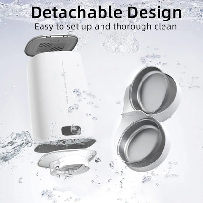 Automatic Cat Feeder Pet Smart Cat Food Kibble Dispenser Remote Control Wifi Button Auto Feeder for Cats Dog Accessories